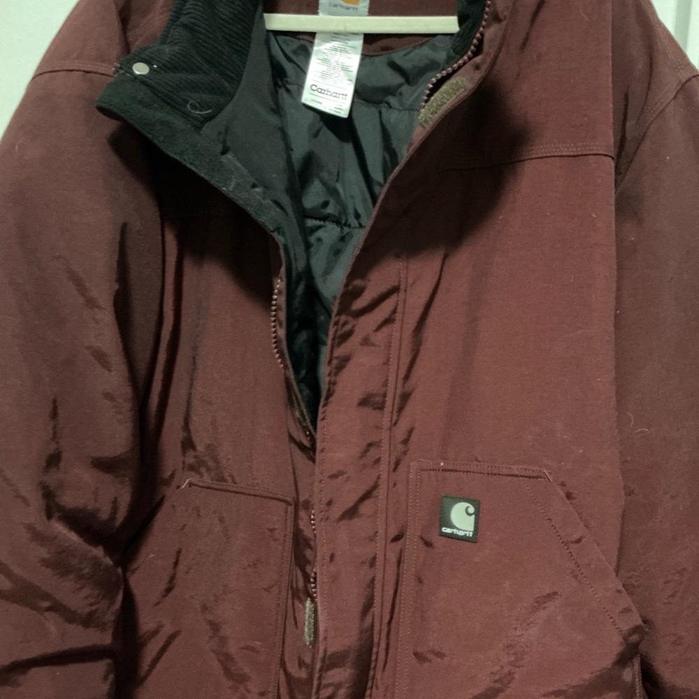 Carhartt Men's Deep Brown Performance Jacket